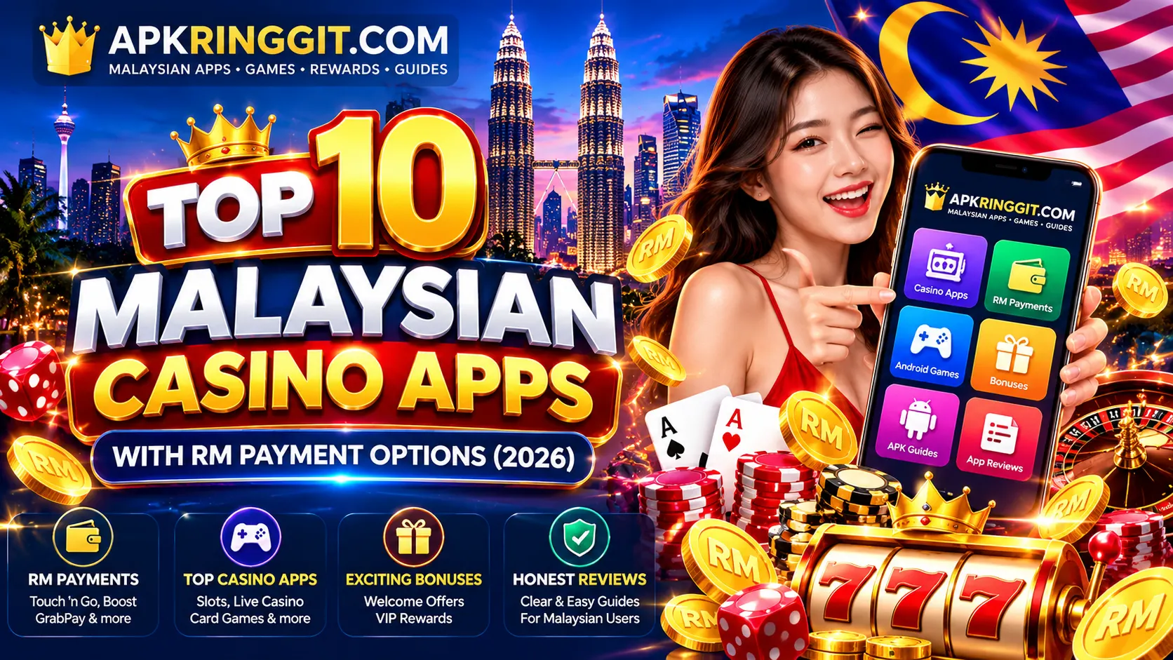 Top 10 Malaysian Casino Apps